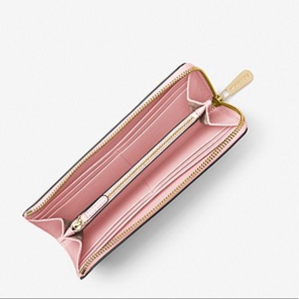 NWT MICHAEL  KORS  NEW pink beautiful Wallet - Picture 6 of 7